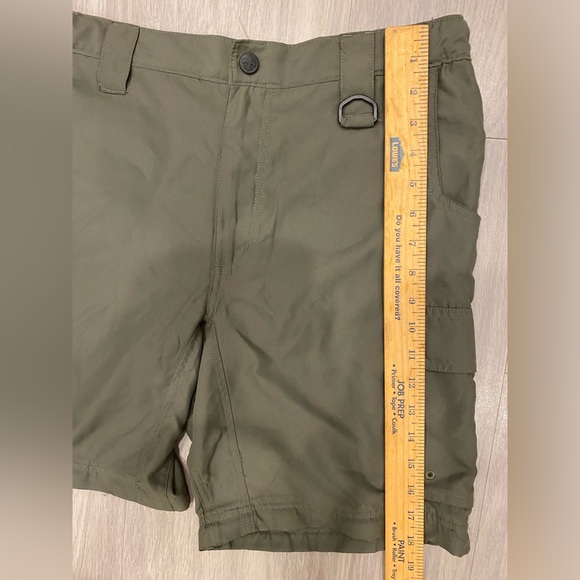Boy Scouts Of America BSA Uniform Cargo Shorts Polyester Switchback Youth XL - Picture 4 of 8